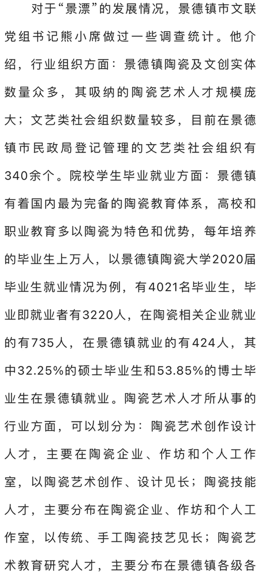 今天，中国艺术报头版头条聚焦景德镇！